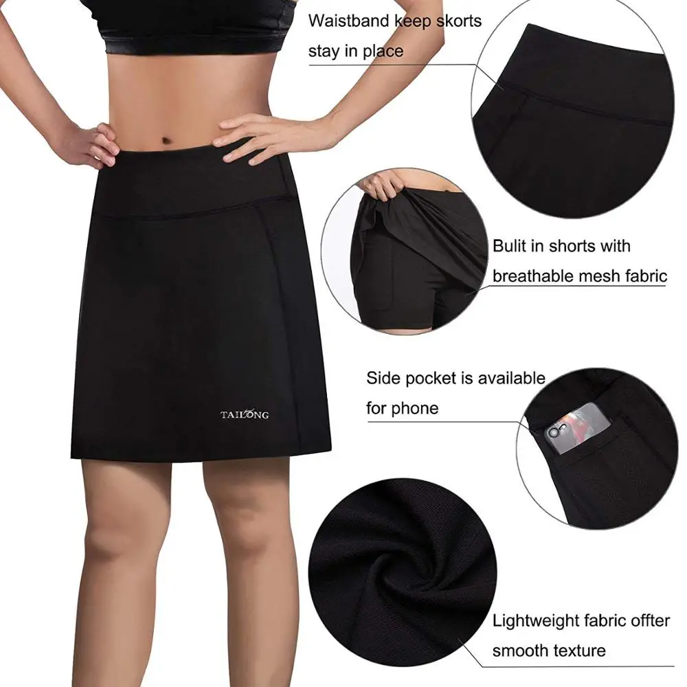 women shorts golf skirts skirt tennis running skorts athletic skort black clothes workout apparel ladies yoga sport short
