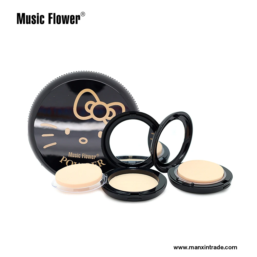 кожей лица макияж рисунок «Hello Kitty» стиль прессованная пудра 3 вида цветов лица Косметическая пудра тональный крем