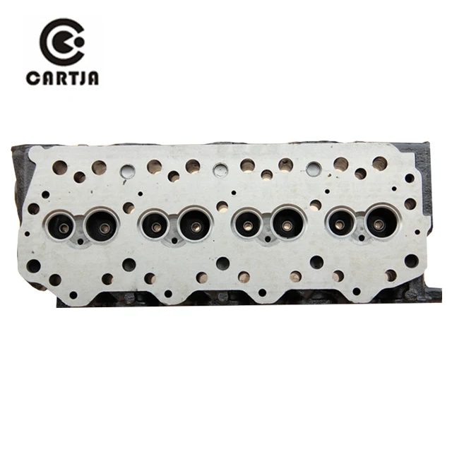 High quality cast iron cylinder head 4d32 for  diesel engine