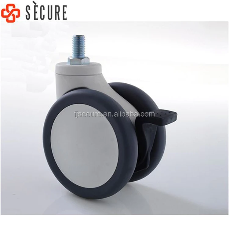 Больничная кровать, металлическая нейлоновая мебель, высококачественный ролик на колесиках