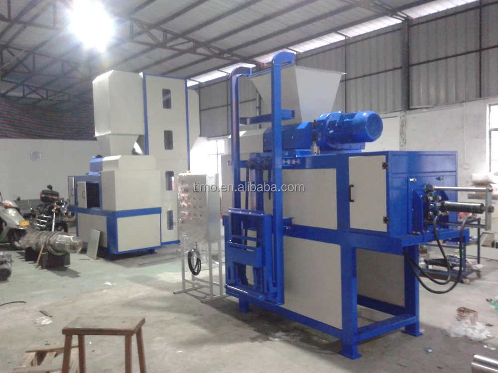food waste recycling machine for food organic waste shredding dewatering