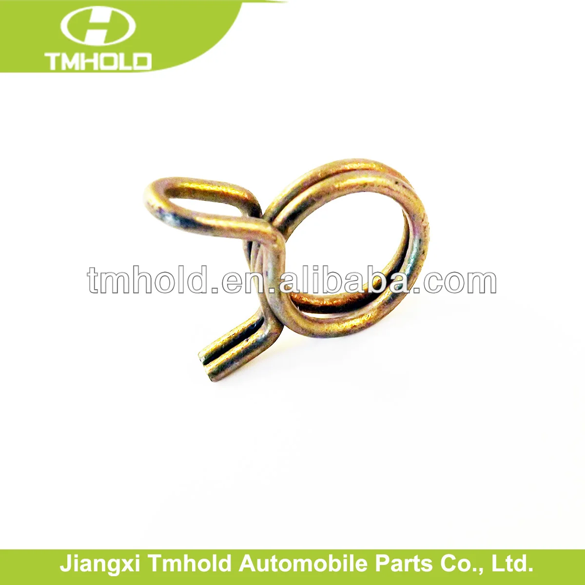 
two wires mesh fastener clamps without nut for automobile 