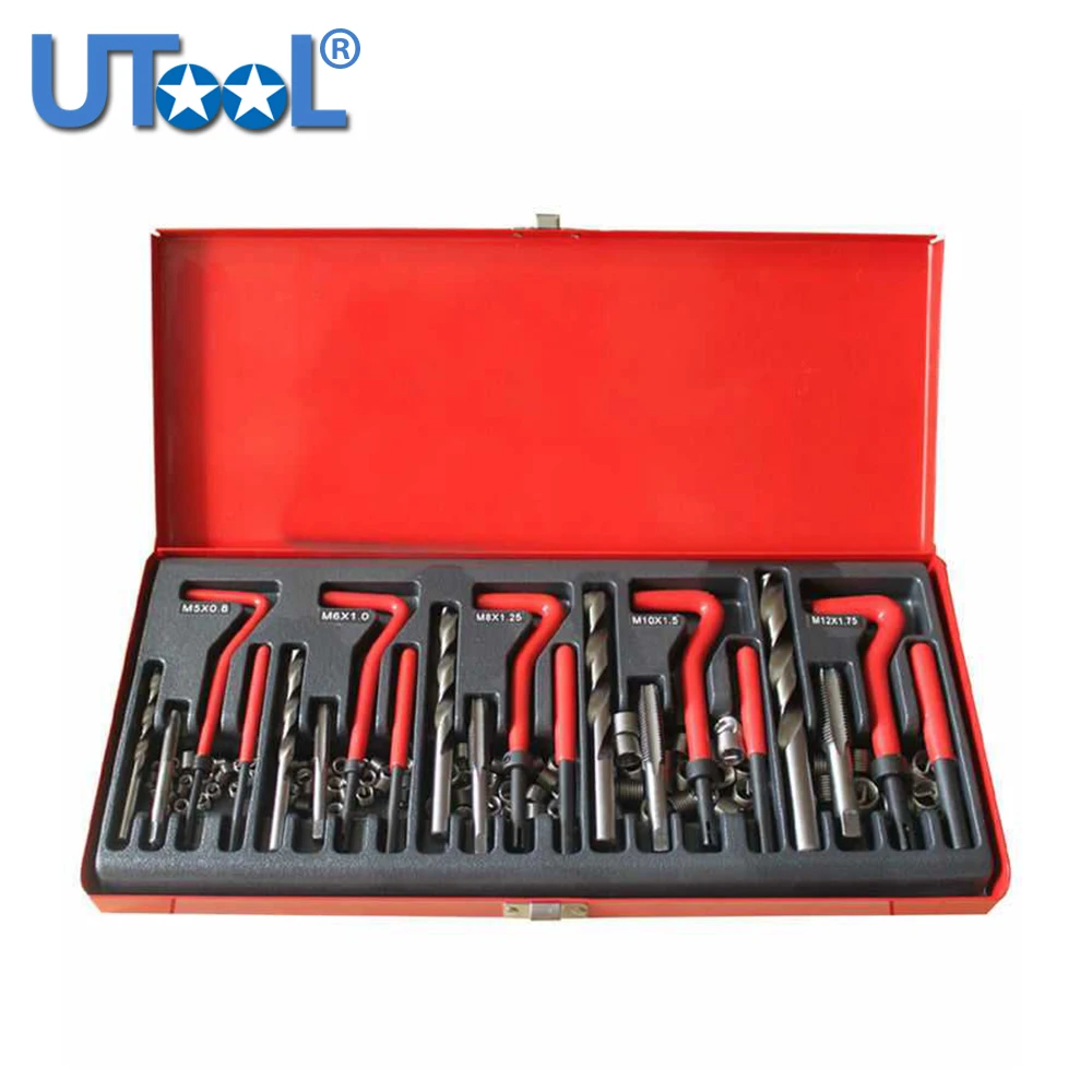 Restoring Damaged Threads tool 131pc Professional Thread Repair tool Kit