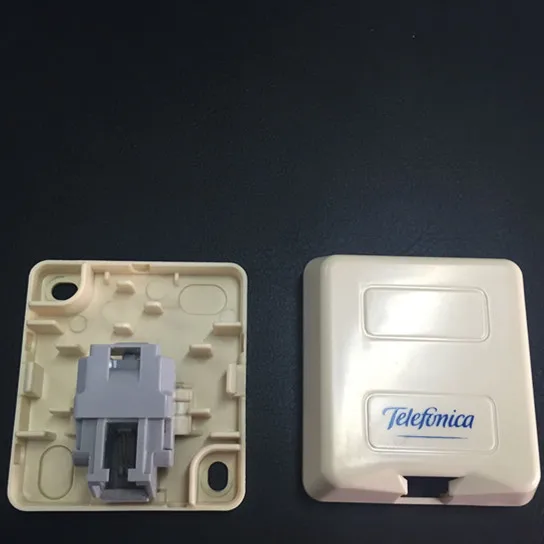 Telephone modular box RJ11 modular jack