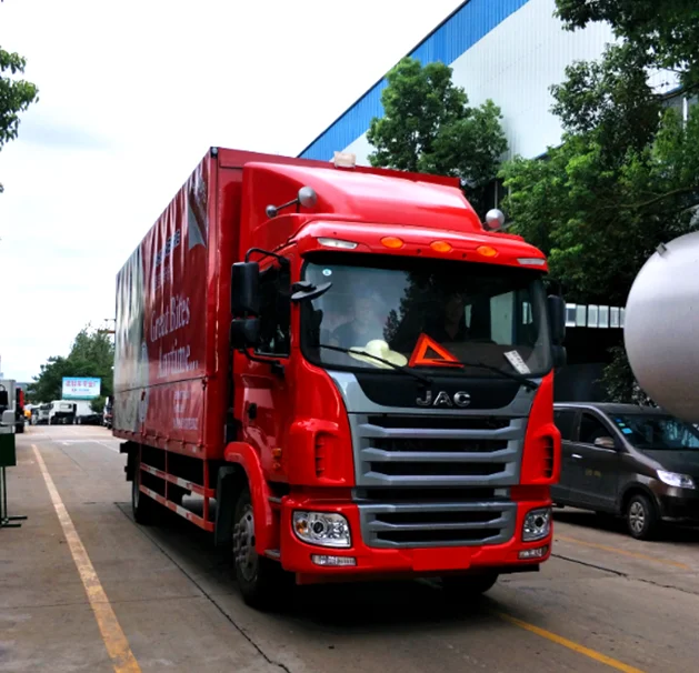 Грузовой автомобиль JAC хорошего качества 10 тонн с гидравлической боковой