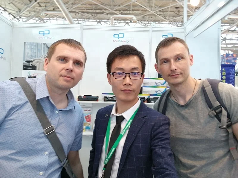 Промышленное использование картридж с чернилами заполненный 2580 F0L91A растворимыми используемые лазерные принтеры для u2 anser печать картонных