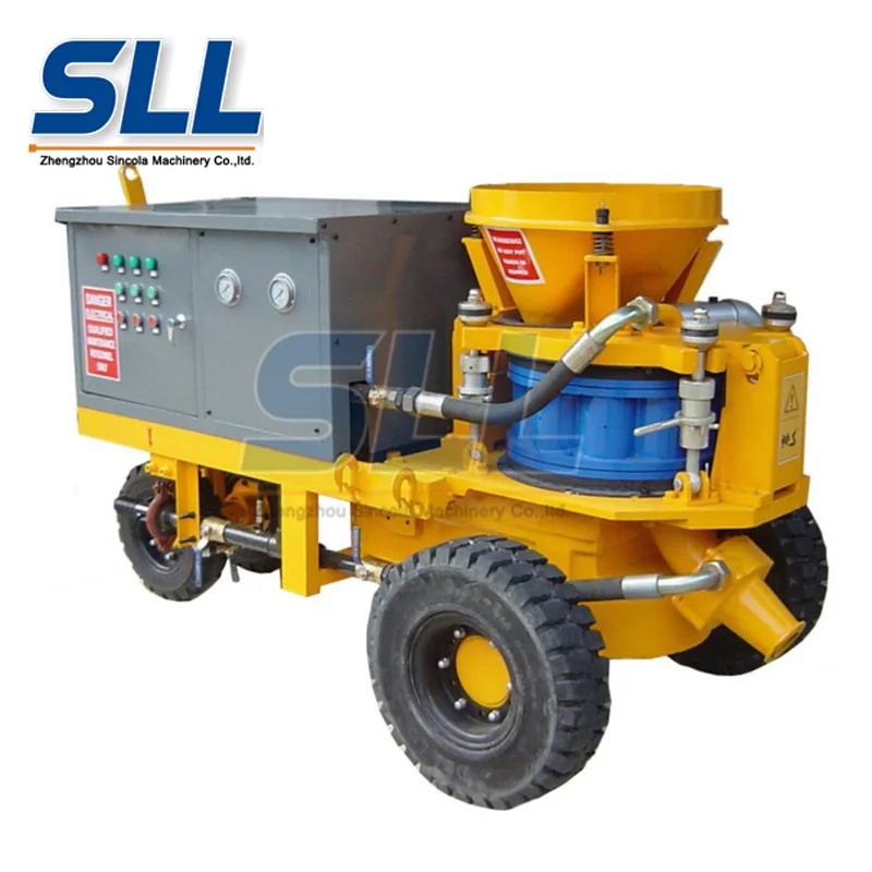 Заводская Высококачественная машина shotcrete для подземной горной промышленности pz 5 портативная