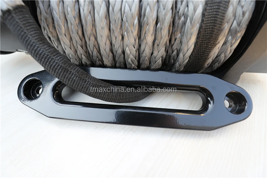 T-MAX Musclelift 12V Steel Cable Rope Electric Motor Winch 12500 lbs for 4x4 Car atv Auto Truck