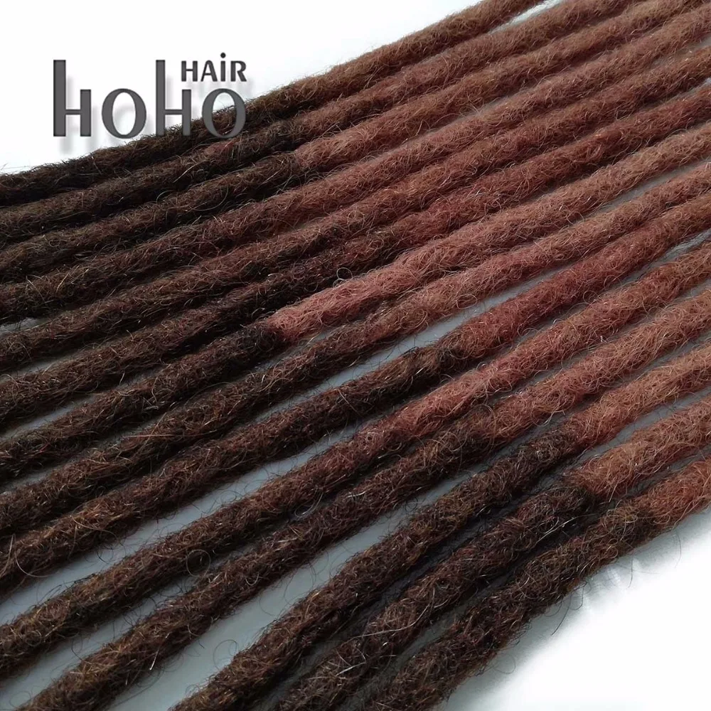 [HOHO DREADS] Factory direct OB COLORS TWO TONE afro kinky human hair crochet dreadlocks