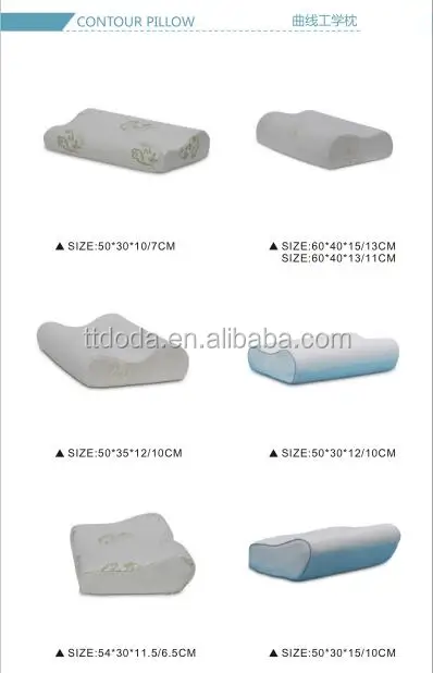 hot sale high quality cool ice gel memory foam pillow/memory foam cushion