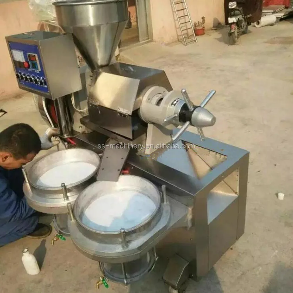
Screw type peanut oil machine almond oil press machine oil extruder 