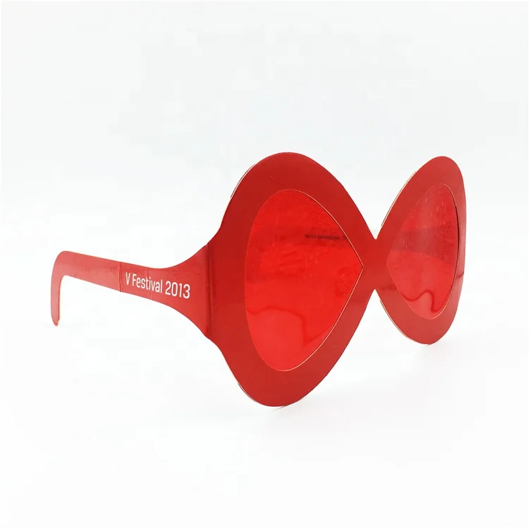 Promotional Paper Decoder 3d Glasses For Hidden Message