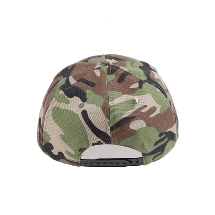 Плоский Брим камуфляжная Снэпбэк кепки шапки бейсболки 6 панели для улицы Спортивная с капюшон в стиле