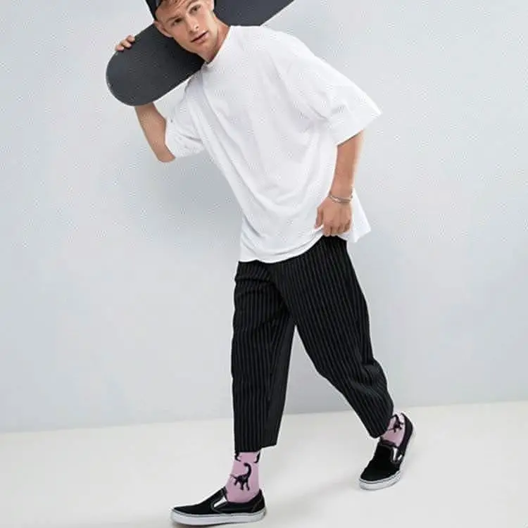 wholesale clothing blank oversize t-shirt oversized white t-shirts for men Pima cotton