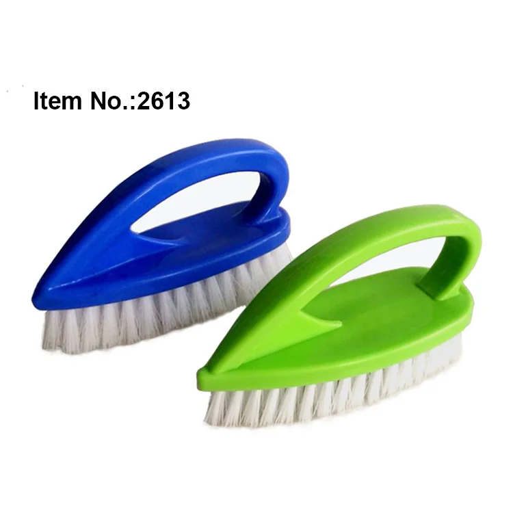 HQ2613 Eco-friendly large deep cleaning PP scrub brush household brush with handle
