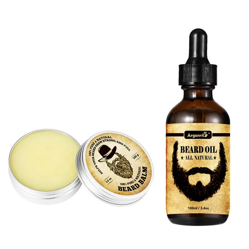 
custom private label 30ml beard oil beard balm for men course beard moisturize and softening 