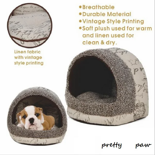 Lovely Dog Bed Puppy Cushion House Soft Warm Kennel Dog/Cat Mat Blanket Plush Nest Cat Bed Pet Mat/Pad Dog/Cat Sofa Pet Bed