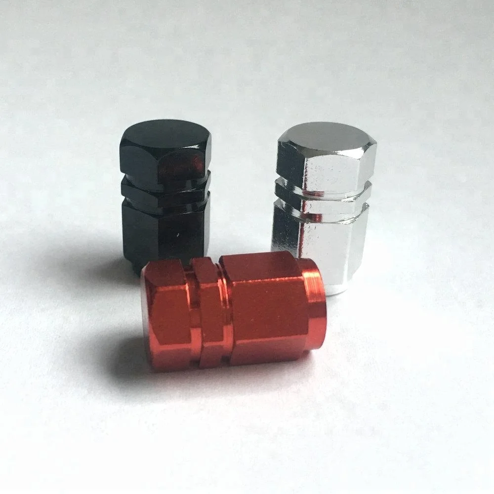 
Cutequeen 28pcs Black Aluminum Tire Rim Wheel Valve Stem Caps - Black Color 