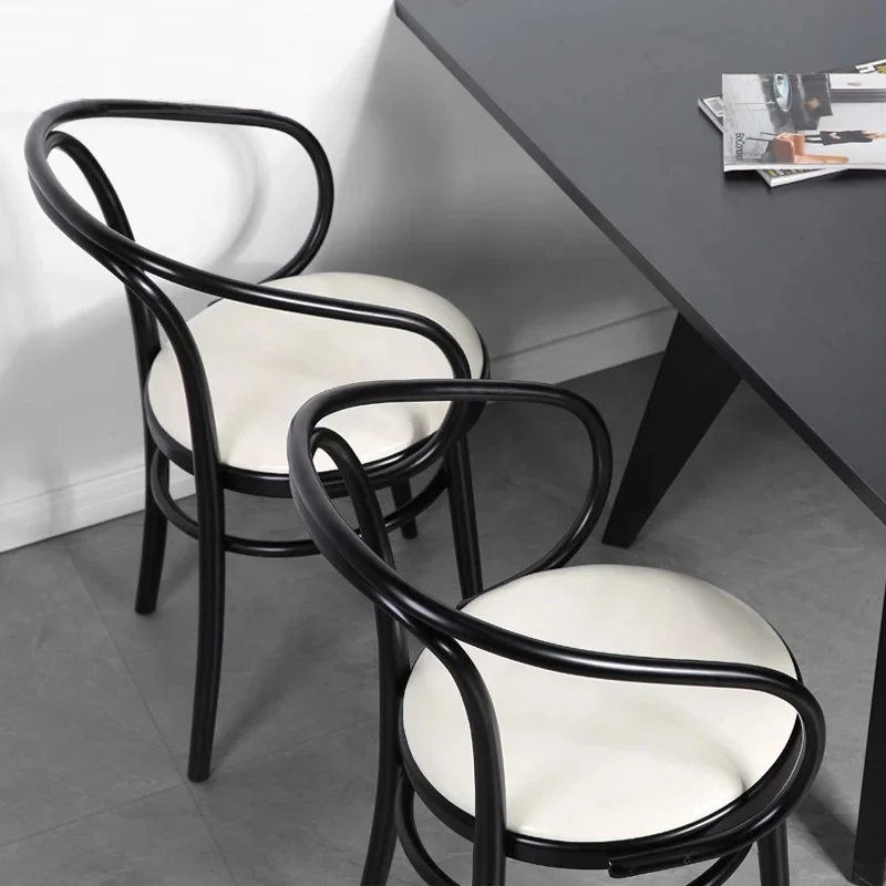 comfortable upholstered dining chair with arms restaurant armchair thonet cafe bentwood chair