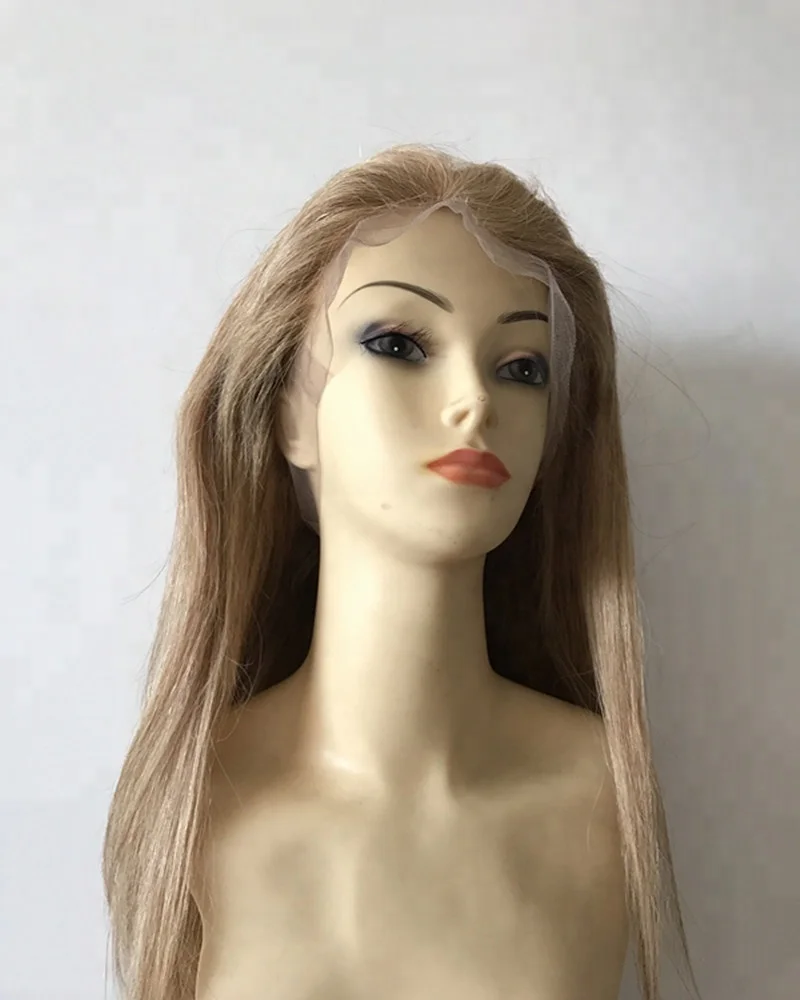 ultra realistic hairline superior quality cranial prosthesis wigs honey blonde virgin remy human hair hand made full lace wigs