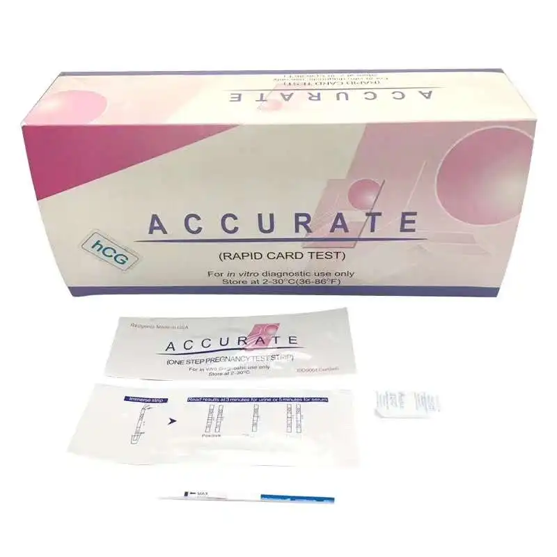 Export world With  Rapid Kit Home Hcg pregnancy rapid test