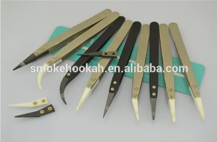 Ceramic Tweezers from smokehookah factory Heat Resistant coil build Ceramic tips tweezers vape bands 2015