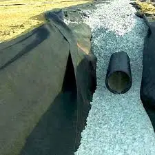 
Polypropylene woven Geotextile Drainage for Highway 