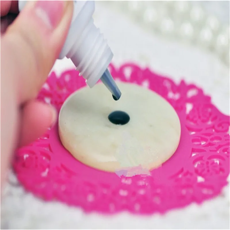 High Quality Round  Jade Stone Eyelash Extension Glue Jade Stone  lash extensions glue holder