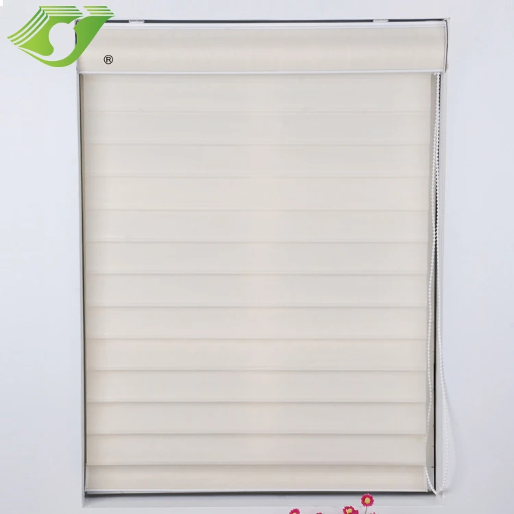 
Newest customize blackout window shades shangri la blinds top sale roller shutters cheap price factory ready made 