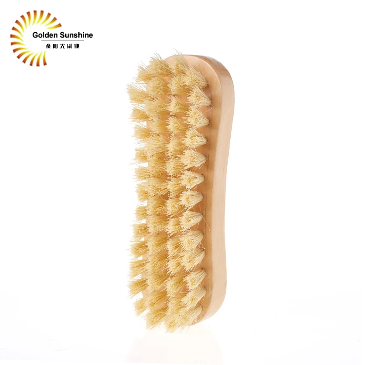 Wood Floor Brush Natural Scrubbing Brush for Floor Bathroom Floor Cleaning Brush