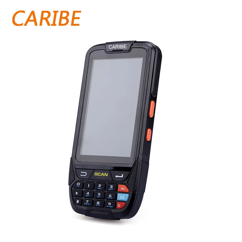  CARIBE PL-40L мобильный терминал данных Android Прочный промышленный КПК 1D 2D лазерный сканер штрих-кода NFC