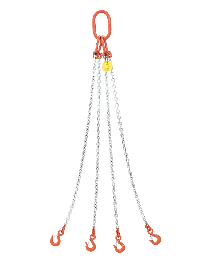 Two Hooks G80 Double Leg Lifting Sling Chain