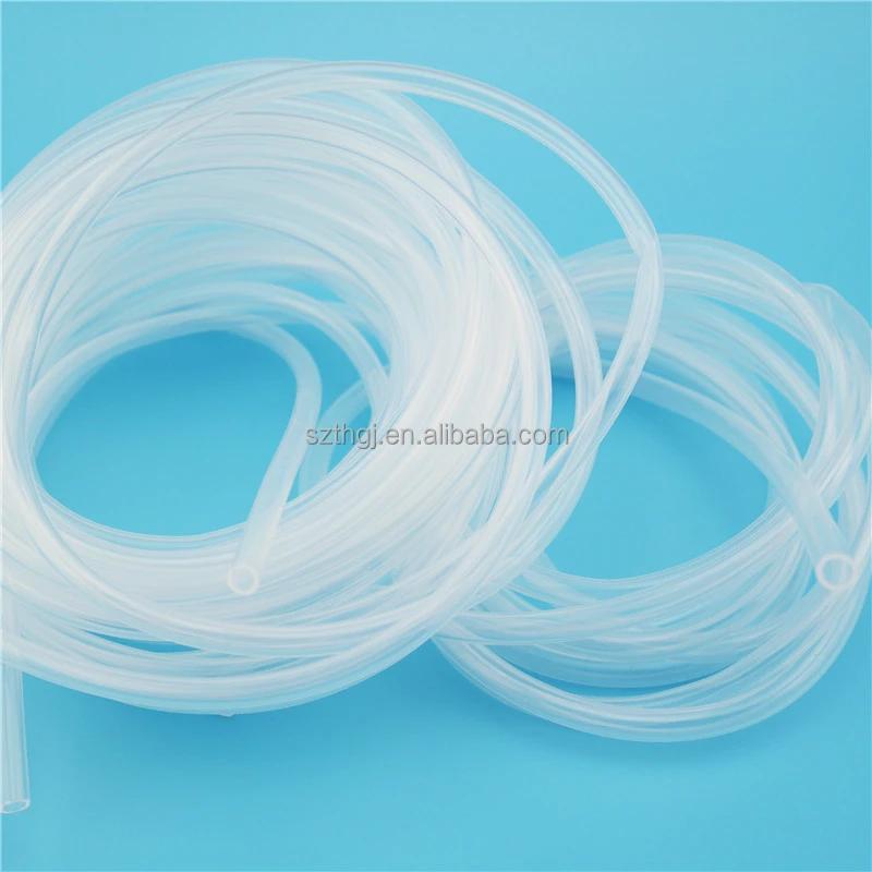 
Thin flexible 4*6mm food grade silicone tube/hose/pipe with low price 