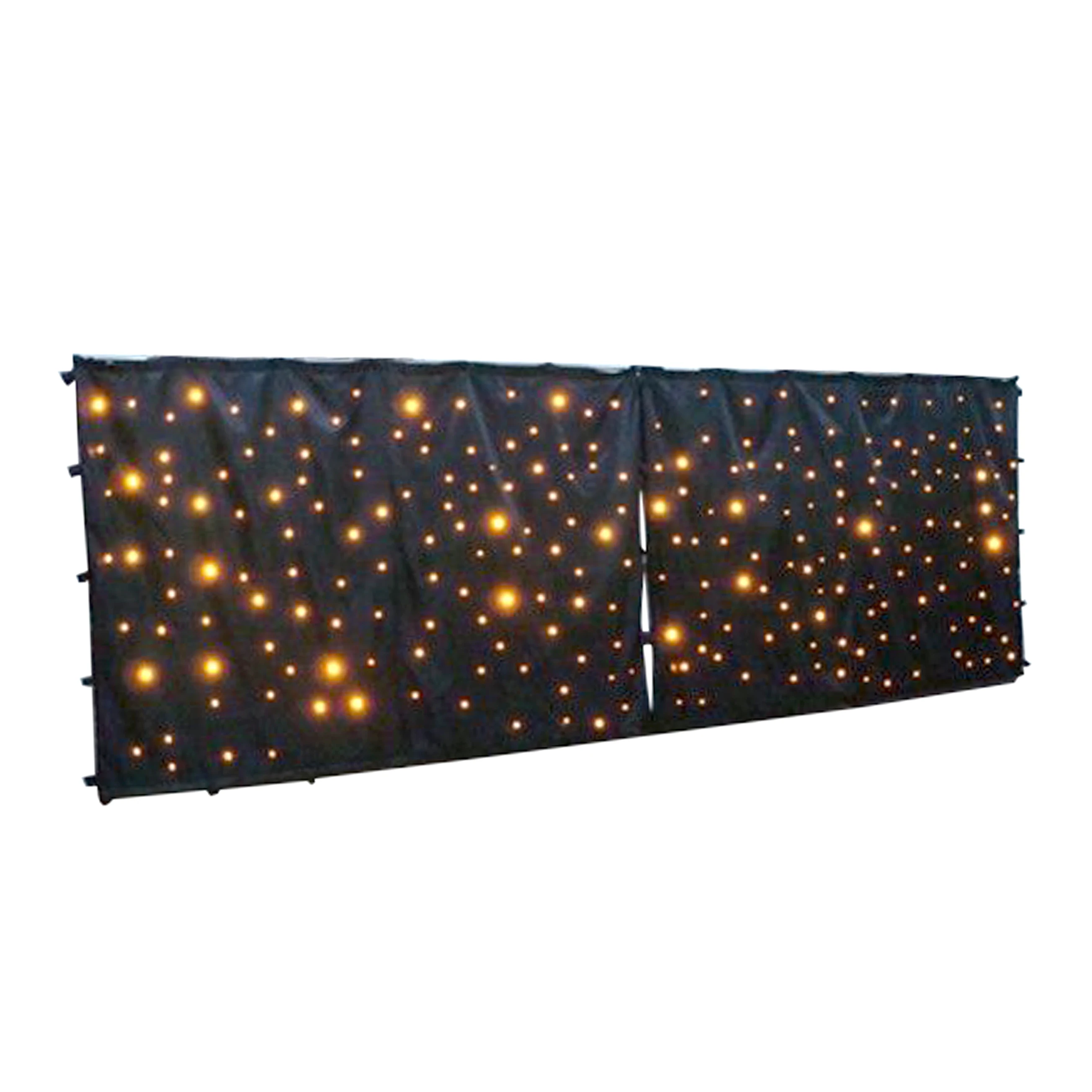 High Quality DMX SD Card Control LED Star Curtain Backdrop Star Cloth LED Star Curtain LED Fabric