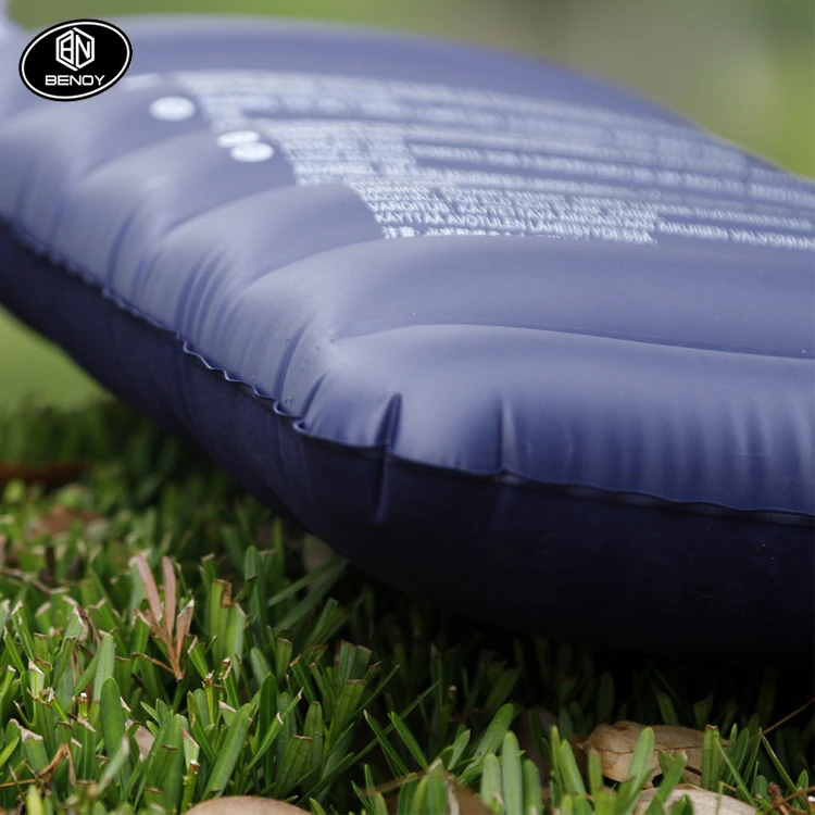 
As seen on TV New design Square pvc inflatable travel back support seat cushion air camping pillow 