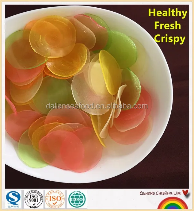 
Colored Prawn Crackers Prawn Chips Manufacturer provide longhaisheng Brand Prawn Crackers Healthy Snack food 