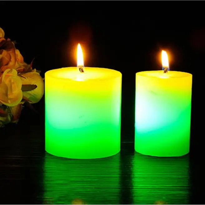 
Wholesale Pillar Magic LED Candles with Colour changing 