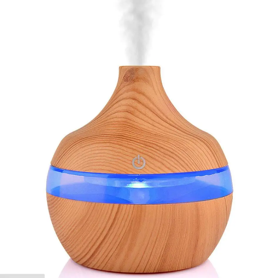 
Led Night Lamp 300ml Mini Humidifier Cool Misting Car Aroma Diffuser Aromatherapy Essential Oil Diffuser For Car 