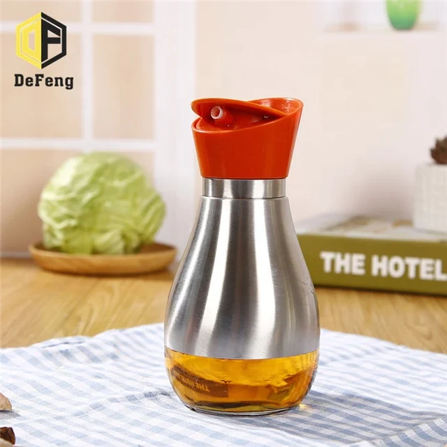 
Food Grade Kitchen Olive Oil Glass Bottle Soy Sauce Vinegar Glass Bottle 