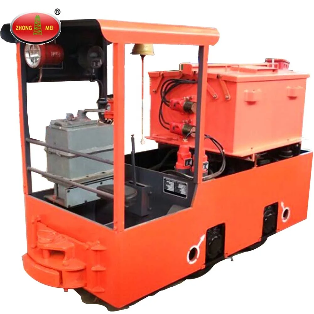 
Explosion-Proof 5T Battery Tunnel Locomotive Electric Pulling Railcar 