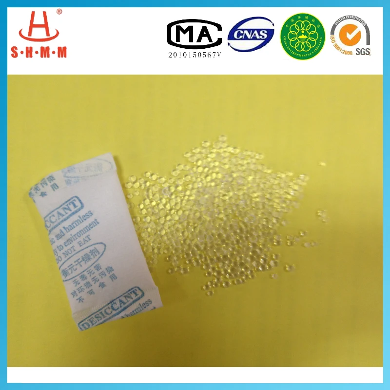 2017 0.5g, 1g, 2g, 3g, 5g, 10g, 50g, 100g, 500g and 1000g Silica Gel Desiccant Packs