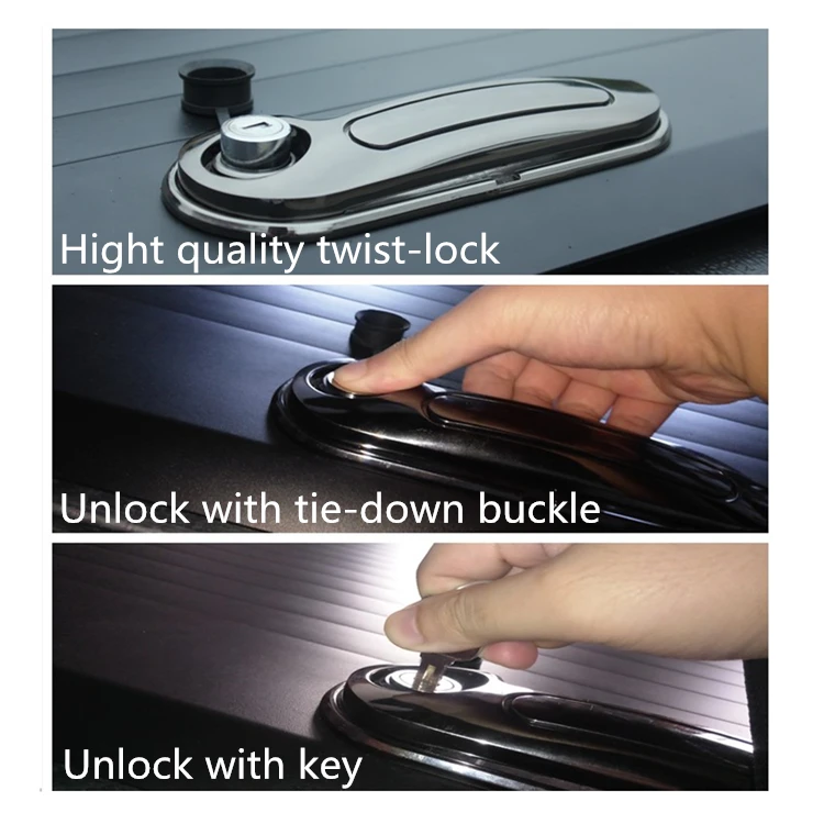 4x4 Aluminum tonneau bed cover for  Amarok