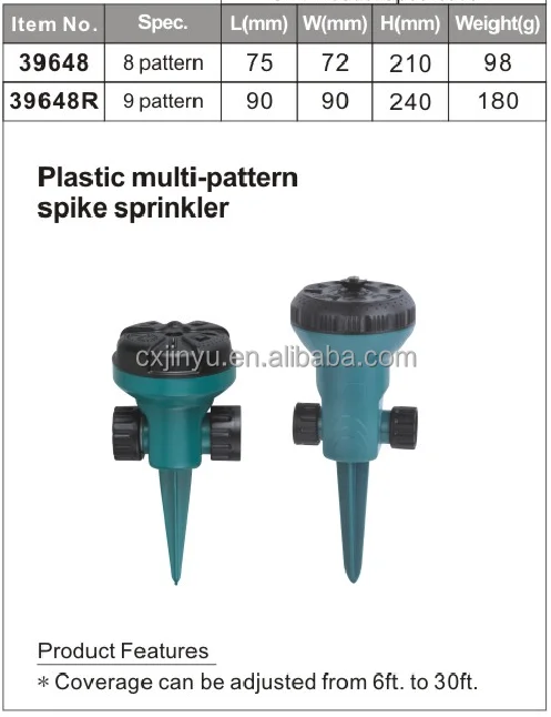 
Mini wobbler sprinkler 