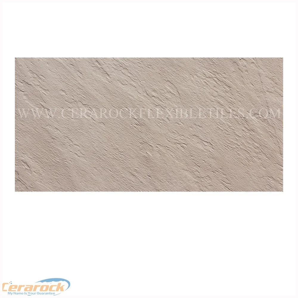 Low price flexible clay wall tile stone finish - Slate