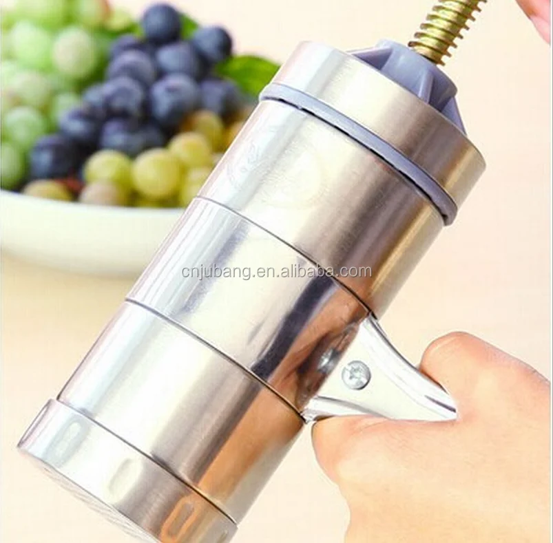 Hot Selling Stainless steel Manual Mini Pasta Maker / Noodle Press Machine / Hand Pasta Noodle Maker