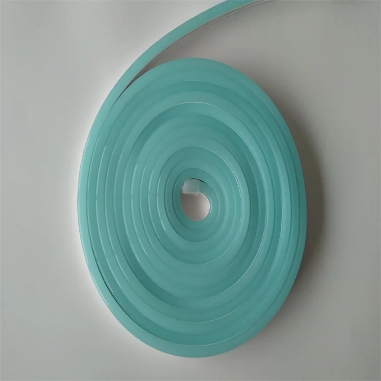 Ultra thin 6mm 8mm Color jacket 12V silicone dot free led neon flex rope light