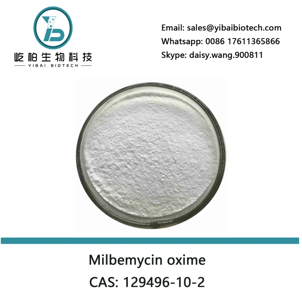 
GMP, USP/EP/JP Powder Price Milbemycin oxime 129496-10-2 