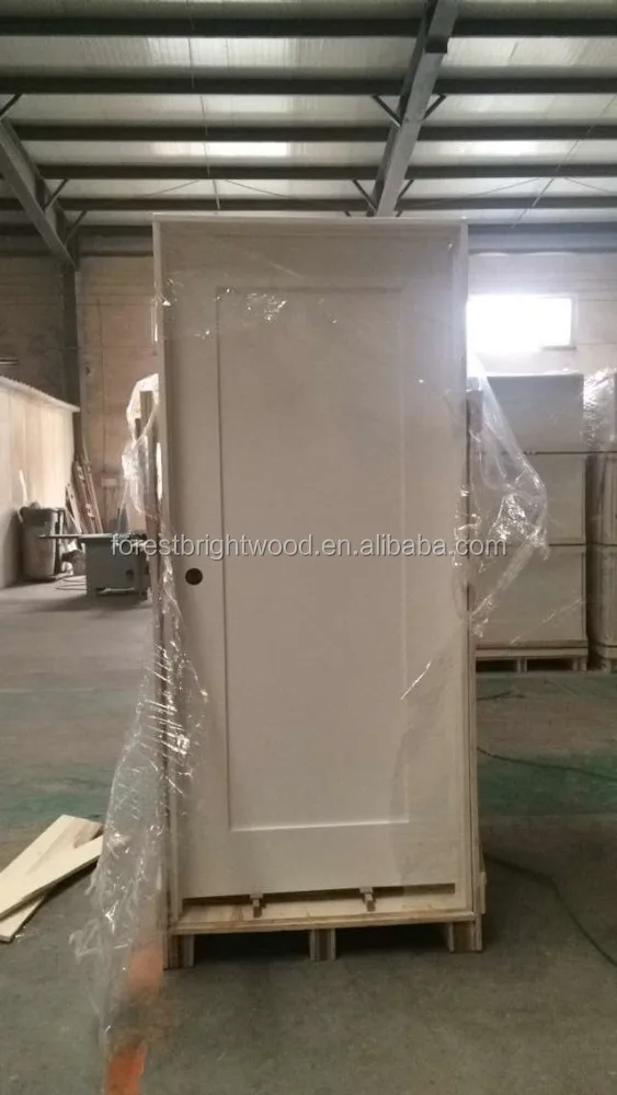  Белые предварительно подвешенные 1 панель с шейкером интерьерные двери для проектов