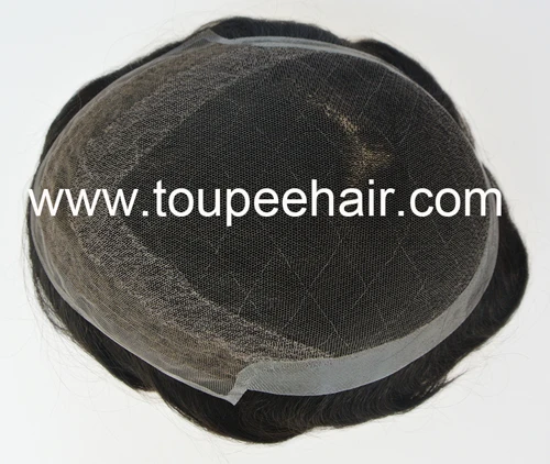 
Top quality super natural hairline mens wigs 