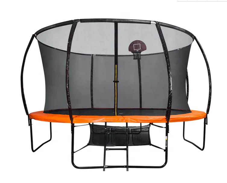 2021 Luxury  Big 16ft  customized Trampoline outdoor with basketball Hoop